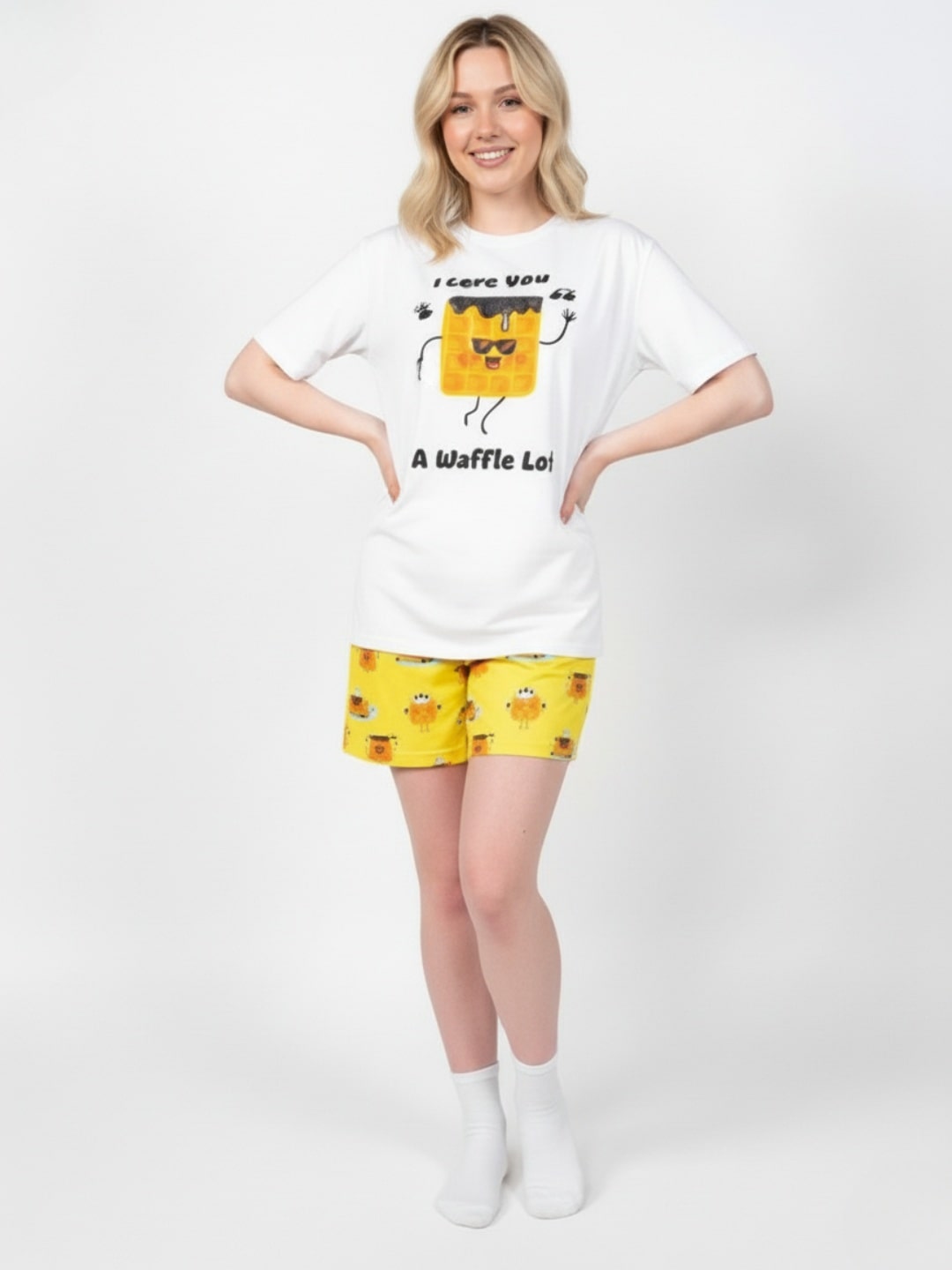 Alternative view of Waffle Pyjama Set