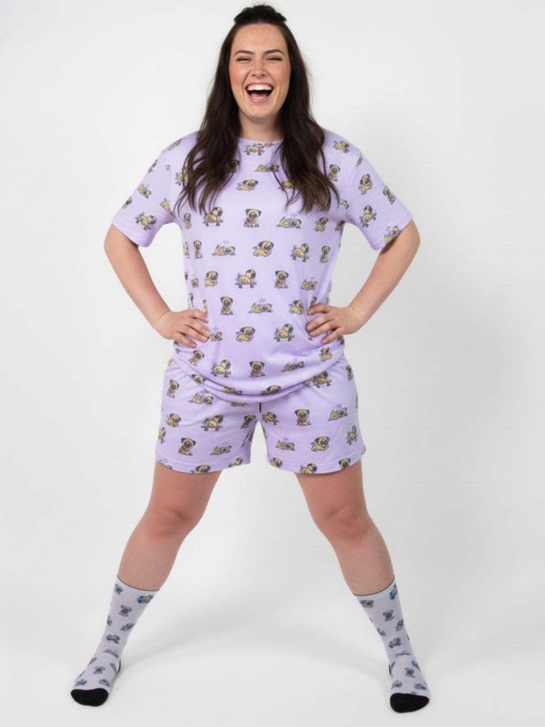 Alternative view of Pug Pyjama Full Set