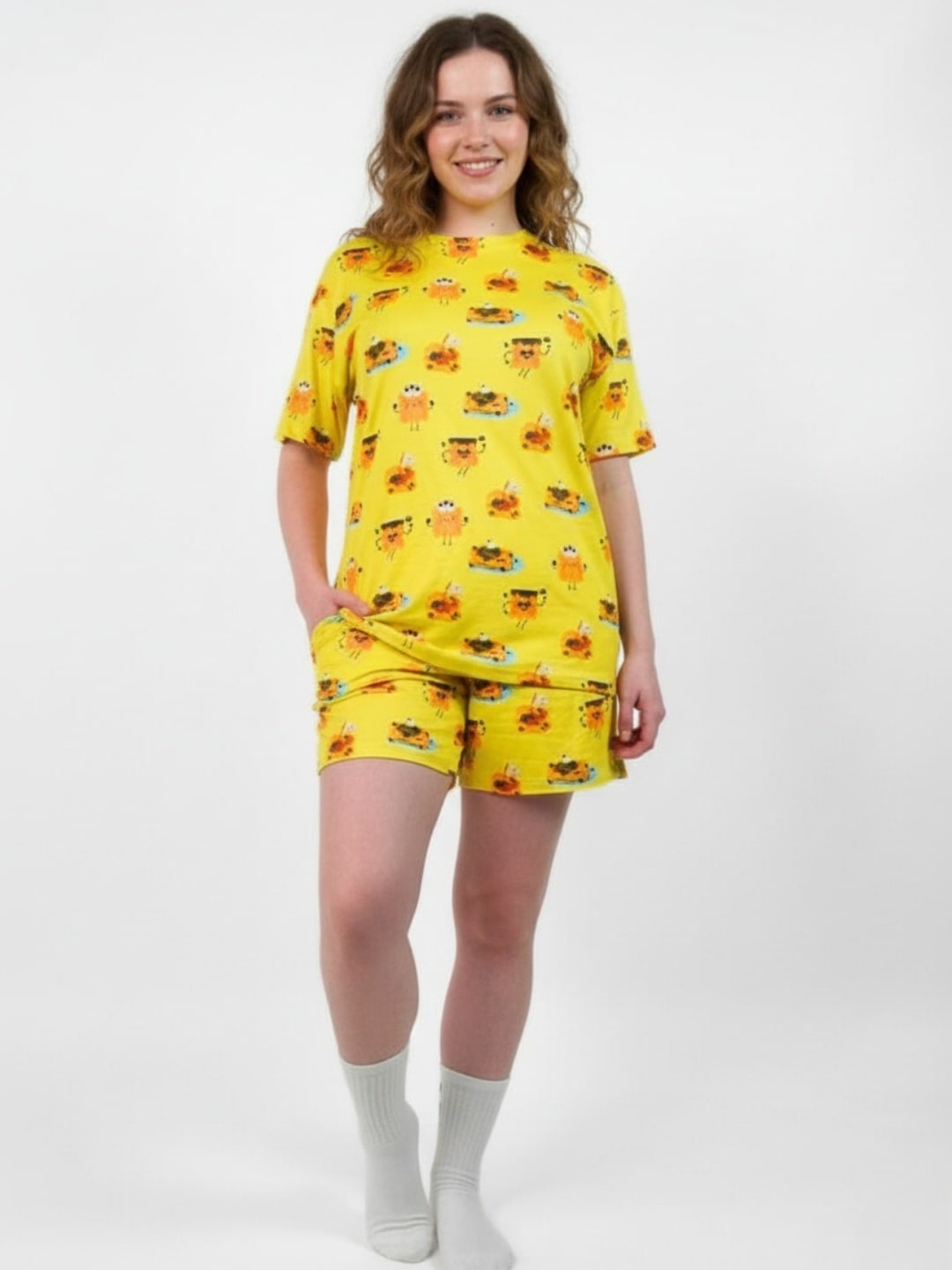 Alternative view of Waffle Pyjama Full Set