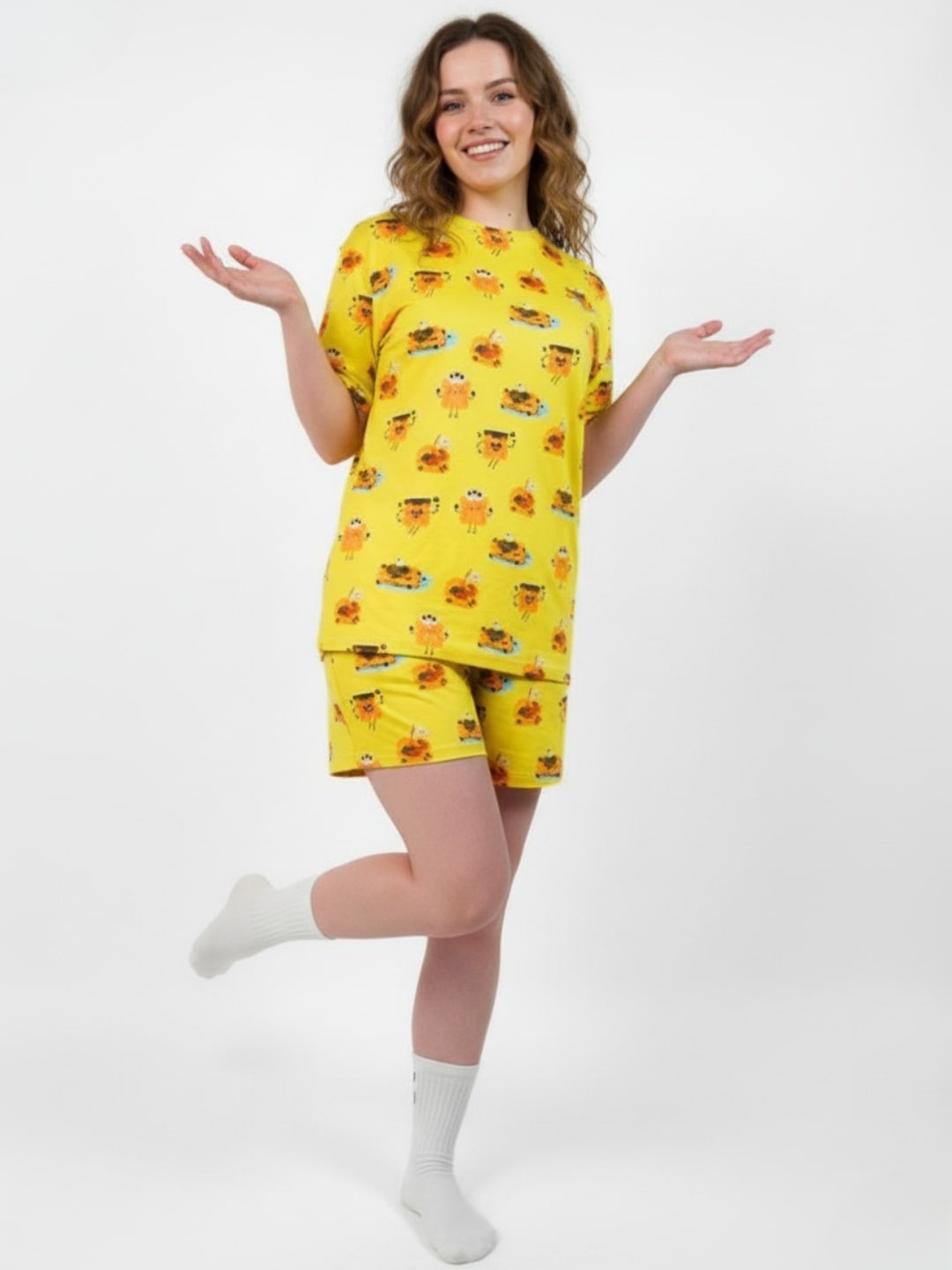 Waffle Pyjama Full Set