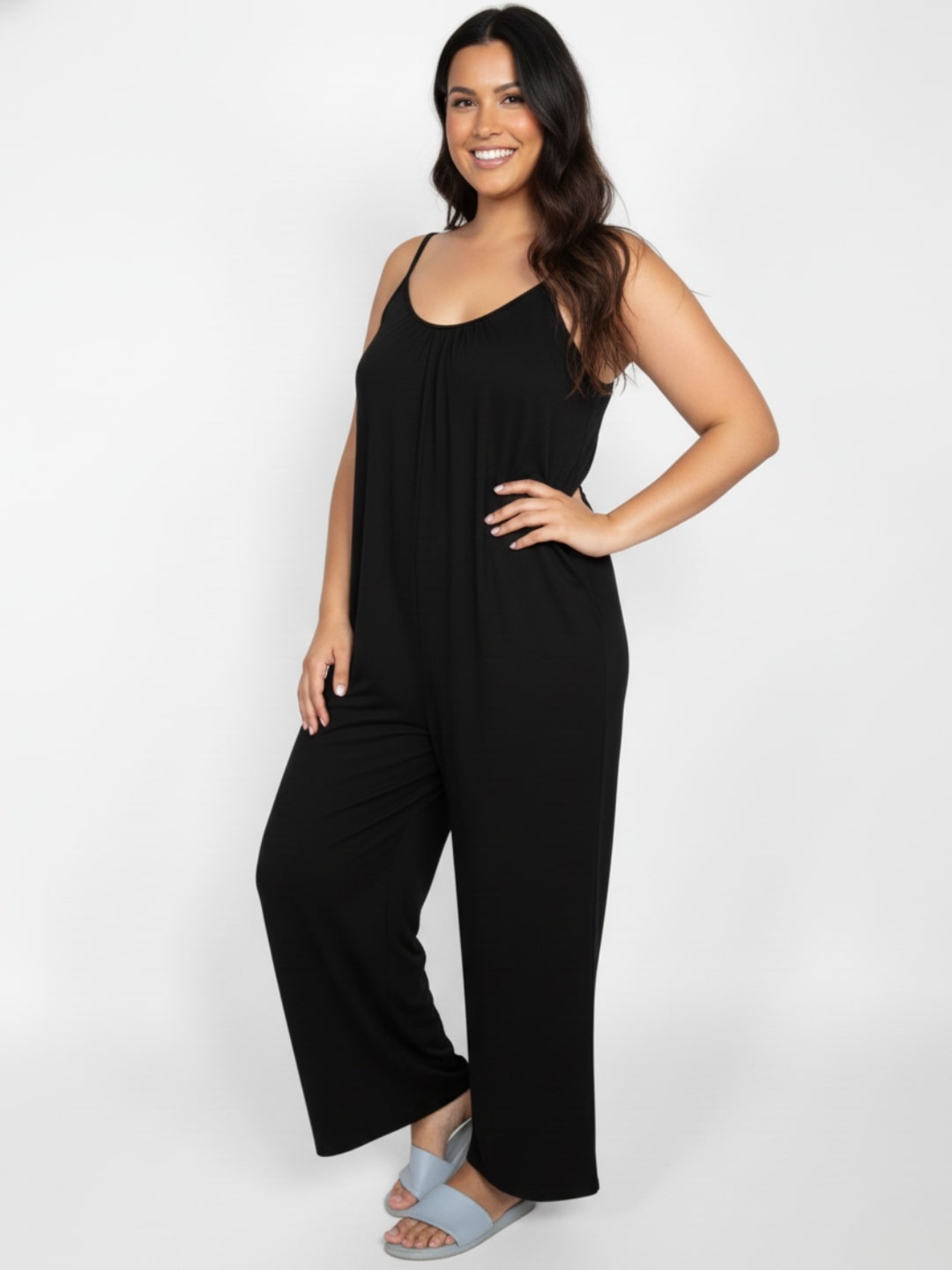Alternative view of Bamboo Wide Leg Jumpsuit