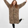 Leopard Extra long Full Zip Snooby