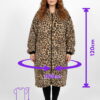 Leopard Extra long Full Zip Snooby - Image 2