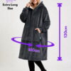 Grey Extra Long Snooby - Image 2